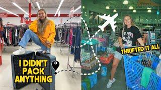 EMPTY SUITCASE THRIFT CHALLENGE... (a shocking success)