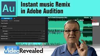 Instant music Remix in Adobe Audition