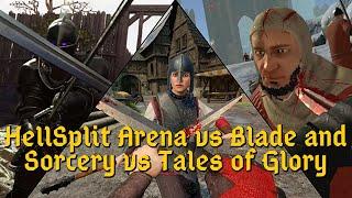 3 awesome VR combat games but which is the best? | HellSplit vs B&S vs Tales of Glory