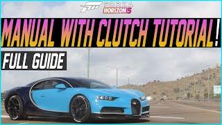 Forza Horizon 5 - How To Play Manual WITH Clutch! Tutorial + Tips