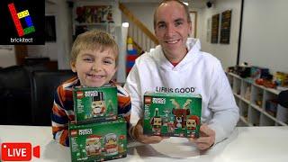 Building Our Christmas LEGO Brickheadz