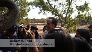 US Ambassador to Cambodia Visits Wildlife Alliance