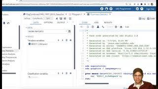 Creating New Variables/Columns in SAS Studio using Mathematical Equations with unformatted variables