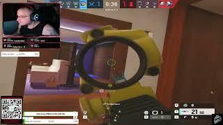 3 Vs 1 #rainbowsixsiege #clutch #ranked #tomclancysrainbowsixsiege #twitch #live #shorts #clipadas