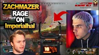 TSM Imperialhal and Zachmazer rage at eachother!! ( apex legends )