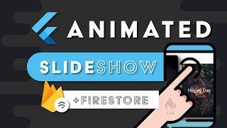 Reflectly-Inspired Animated Slideshow with Flutter + Firebase