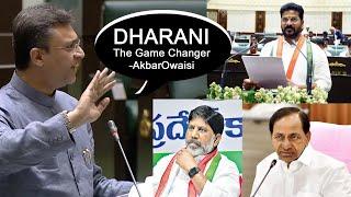 The Major Reason Of BRS Loosing And Congress Winning Is Dharani - Akbaruddin Owaisi