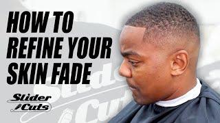 QUICK SKIN FADE HAIRCUT & REFINING TUTORIAL | SLIDERCUTS