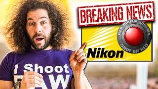 BREAKING NEWS: NIKON ACQUIRES RED CAMERA!!!