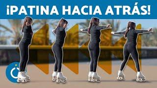 Como PATINAR Hacia ATRÁS en PATINES de 4 ⏪ Ejercicios para Patinar Hacia Atrás