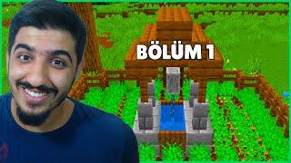 ERKAN ABİ ile Minecraft! Otomatik Tarla yaptık - Minecraft Survival 1. Bölüm