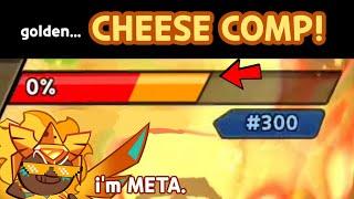 this golden cheese cookie META is super broken... 