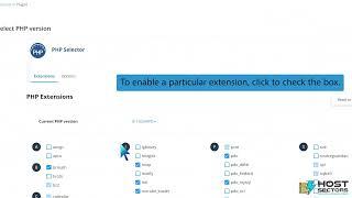 How to Enable or Disable PHP Extensions Using the CloudLinux Selector in DirectAdmin   HostSectors