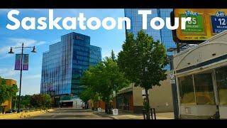 Saskatoon, Saskatchewan | Full Downtown Tour I 4K