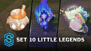 Set 10 Little Legends | Scratch, Choncc, Ao Shin, Umbra, Boba & Superfan Sprite