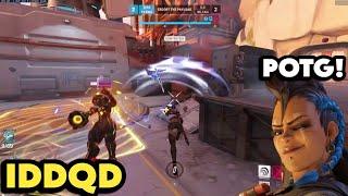 POTG! IDDQD SHOWS HIS JUNKER QUEEN SKILLS OVERWATCH 2 SEASON 11