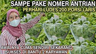 LUDES 200 PORSI PERHARI || RAUP 2jt SAMPE PAKE NOMER ANTRIAN SUKSES USAHA KEKINIAN Dari KULIT LUMPIA