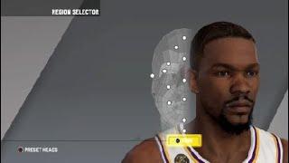 HOW TO MAKE KEVIN DURANT ONLY ORIGINAL BUILD 2K20 FACE CREATION
