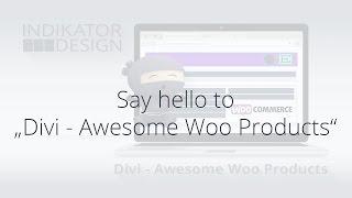 01 Divi – Awesome Woo Products