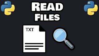 READ FILES using Python! (.txt, .json, .csv) 