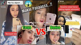 Tasya Revina Dan Denise C. saling sindir di tiktok ||viral