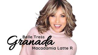 NEW STYLE & COLOR!  Belle Tress GRANADA Wig Review | MACADAMIA LATTE R | IS it BLONDE or BRUNETTE?!