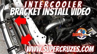 2010-2016 CRUZE intercooler update with HD brackets