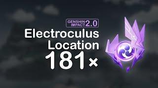 All 181 Electroculus Location | Genshin Impact The ONE AND ONLY GUIDE YOU EVER NEED