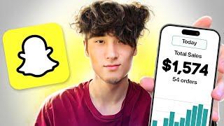 I Tried Dropshipping With SNAPCHAT Ads…