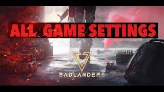 Badlander | Badlanders All Settings | Badlanders Mobile All Settings (English)| Exten Gaming.