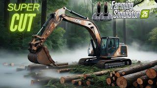 FS25 Pinewood Forest SUPERCUT: Epic Logging & Forestry Action | Farming Simulator 25 EP1-5