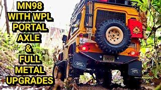 MN98 WITH WPL PORTAL AXLE & FULL METAL UPGRADES