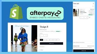 Shopify And Afterpay Integration Tutorial For Beginners