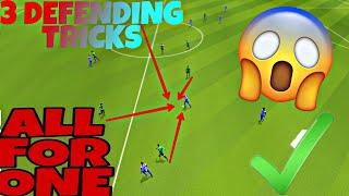 3 Defending tricks to tryout in dream league soccer 2021