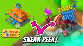 HERO HUT & LUNAR HQ SKINS! Boom Beach Boom Pass Sneak Peek