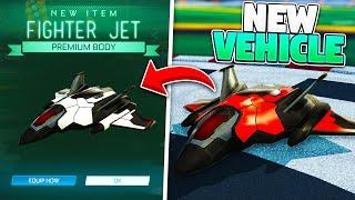 How To Get The FIGHTER JET On Rocket League [Alpha Console Mod]