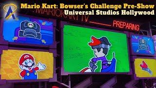 Mario Kart: Bowser's Challenge Pre-Show at Super Nintendo World - Universal Studios Hollywood