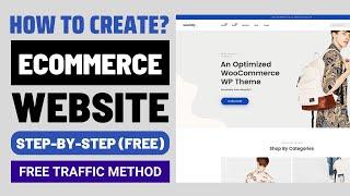 How to Create a Free eCommerce Website using Elementor & Wordpress - Woostify Tutorial 2024