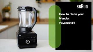 PowerBlend 9 | How to clean your blender