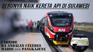 Serunya Naik Kereta Api di Sulawesi | Cabride KA Andalan Celebes