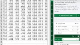 Get Kaiko data in Excel and Google Sheets - Historical COUNT OHLCV VWAP