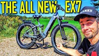 Hiboy EX7 1000 Watt Peak Full Suspension eBike Test Ride/Review