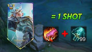 GATOTKACA CORE ONESHOT BUILD 2024 !! AUTO WIN (dont tell moonton about this) 🫣