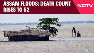 Assam Flood Update | Death Count In Assam Floods Rises To 52, Over 21 Lakh Affected In 29 Districts