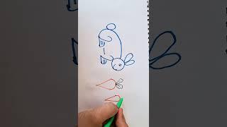 Rabbit drawing #shorts #shorts feed #youtubeshorts#youtube shorts