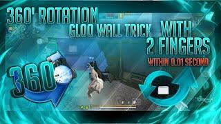 360° rotation gloo wall trick with 2 finger ||