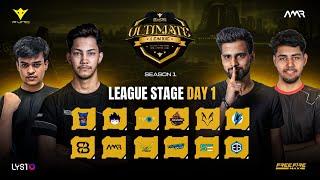 UAL LEAGUE STAGE DAY 1 |  FT. @LidomaAsia @FOZYAJAY @TGMAFIAA @KPtvKPtv