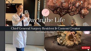 Day in the Life as a Chief Surgery Resident (and content creator)