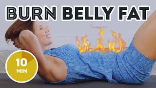 LOSE BELLY FAT in 10 Days | 10 minute Home Workout