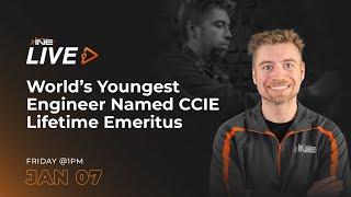 Brian McGahan: “World’s Youngest Engineer” Named CCIE Lifetime Emeritus